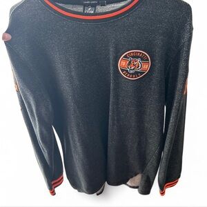 NFL Cincinnati Bengals Black and Orange Crewneck